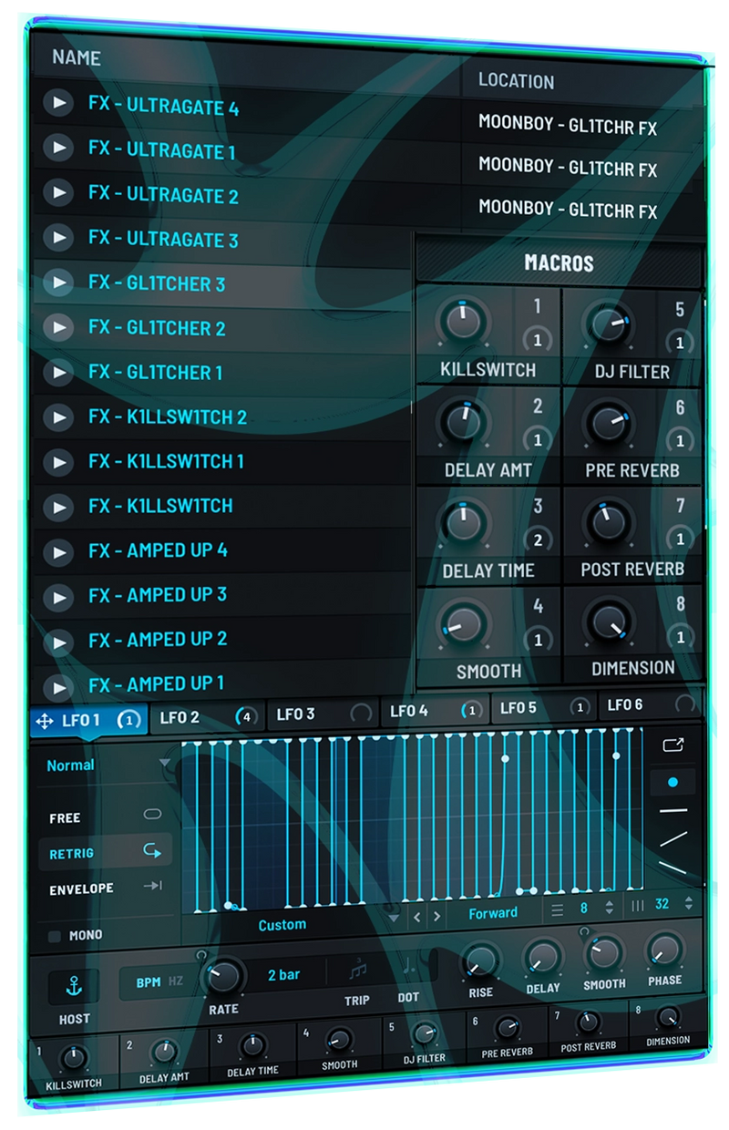 30+ Make Any Sound Hypnotic, with one-click stutters, glitches, dreamscapes