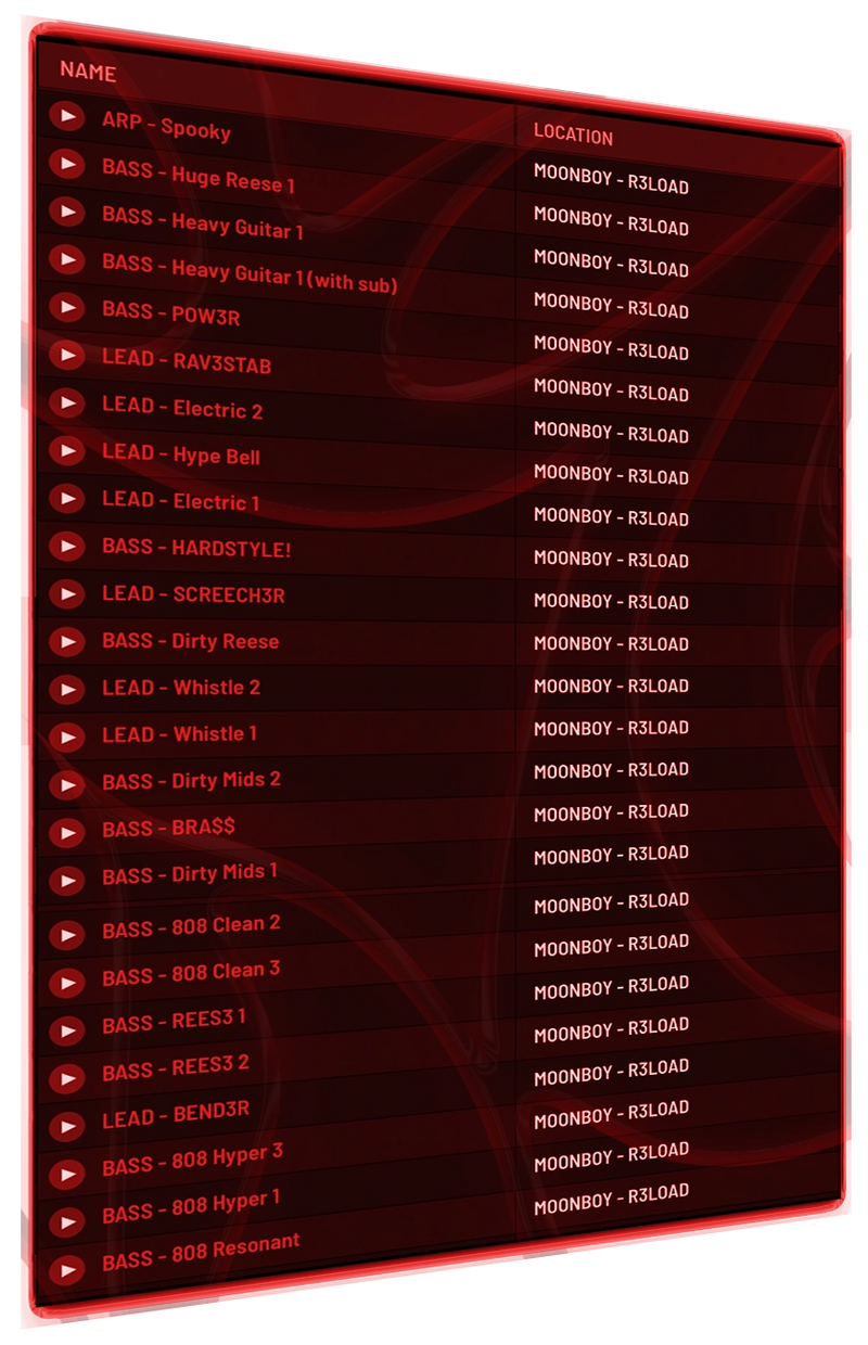 75+ High Energy Synth Presets inspired by ISOXO, Knock2, Skrillex, MOONBOY