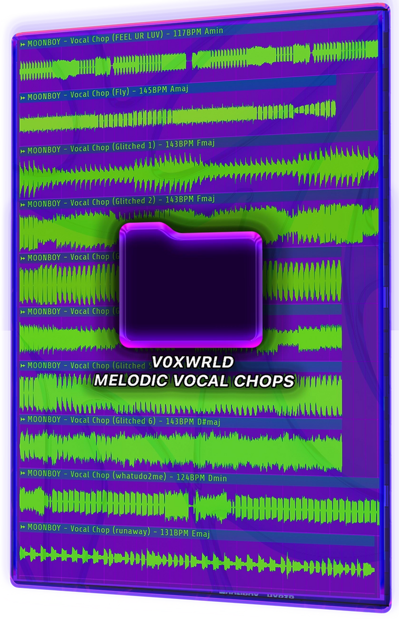 100+ Hyperpop-Style Vocal Chops and Loops for Next-Gen Production