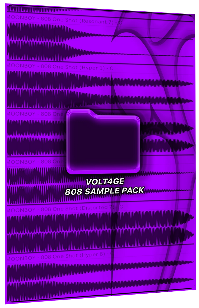 50+ Cutting-Edge 808s Designed by Hyperpop & Heavy EDM